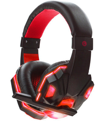 Luminous Wired Gaming Headphones with Mic - Multi-Style