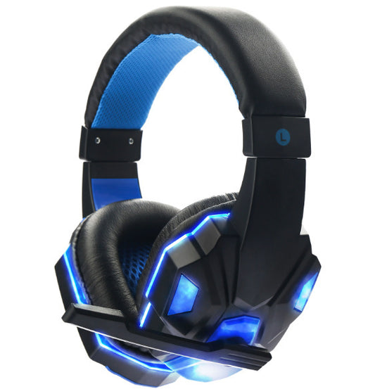 Luminous Wired Gaming Headphones with Mic - Multi-Style