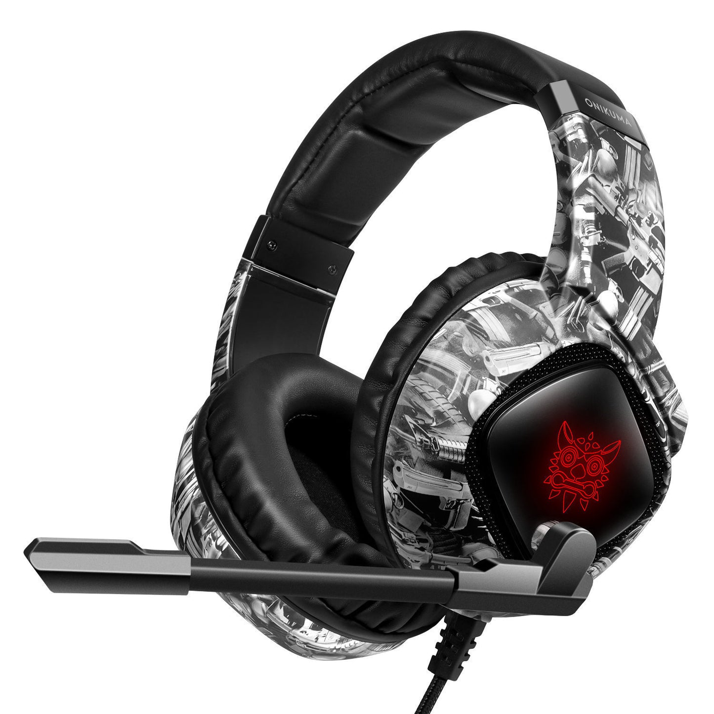 RGB Pro Gaming Headset - Xbox One/PS4 with Noise-Cancelling Mic