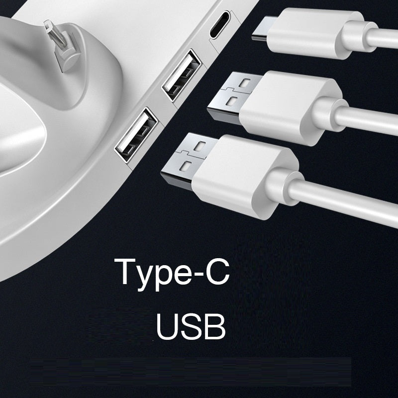 6-in-1 Fast Wireless Charging Dock Station - iPhone/Watch/Earbuds