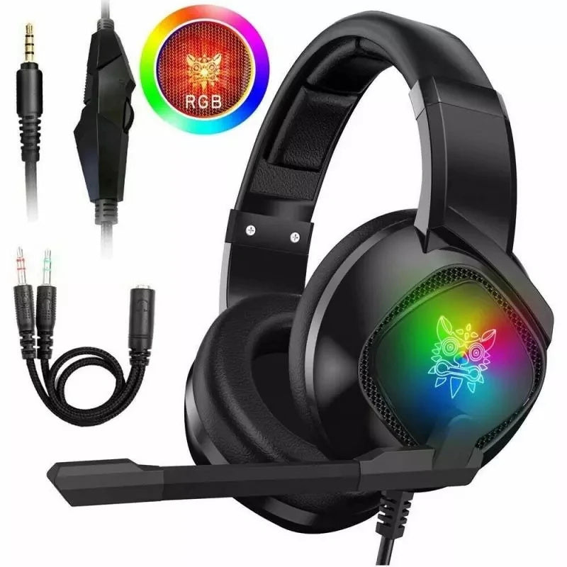 RGB Pro Gaming Headset - Xbox One/PS4 with Noise-Cancelling Mic