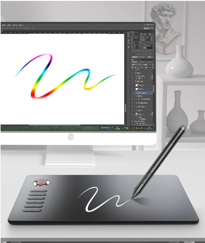 VINSA VIN1060PLUS 10x6" Graphic Drawing Tablet