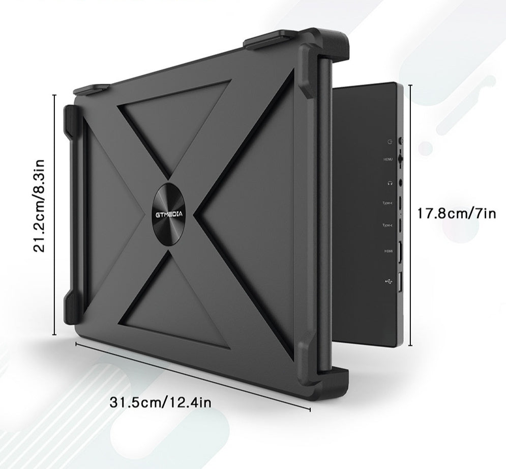 DualView Portable Dual-Screen Display for Phone & Laptop