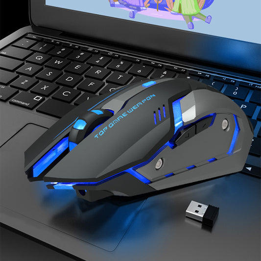 T1 Silent Wireless Charging Gaming Mouse