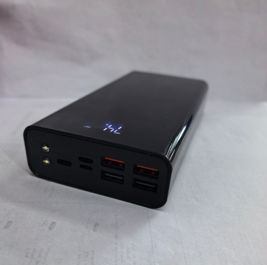 UltraMax 30000mAh LCD Power Bank - Dual UV Baked