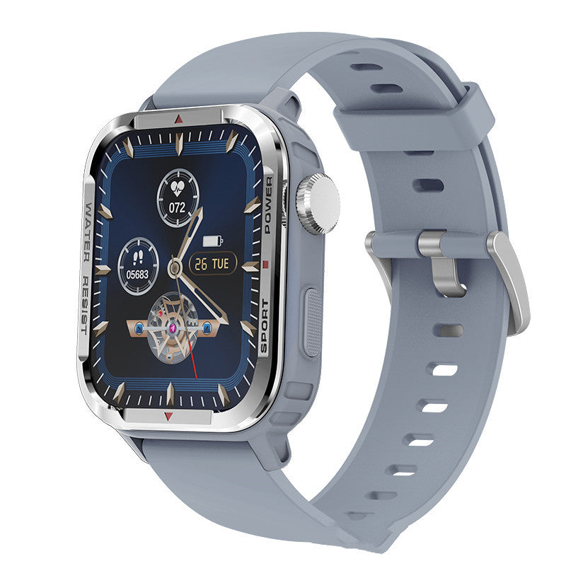 HealthTrack BT5.0 Sports Smartwatch with BP/SpO2 Monitor